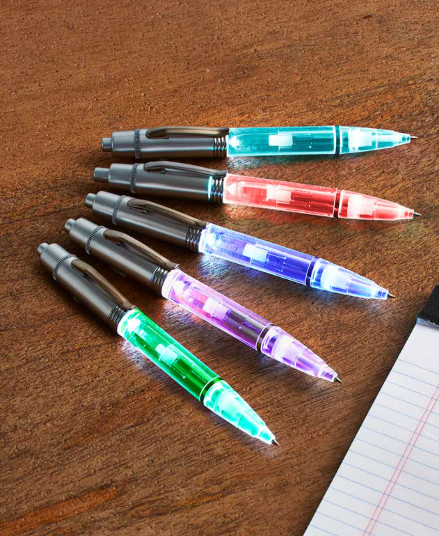 Set of 5 Color Change Pens