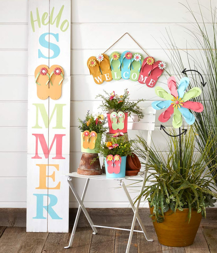 Flip-Flop Garden Decor Collection