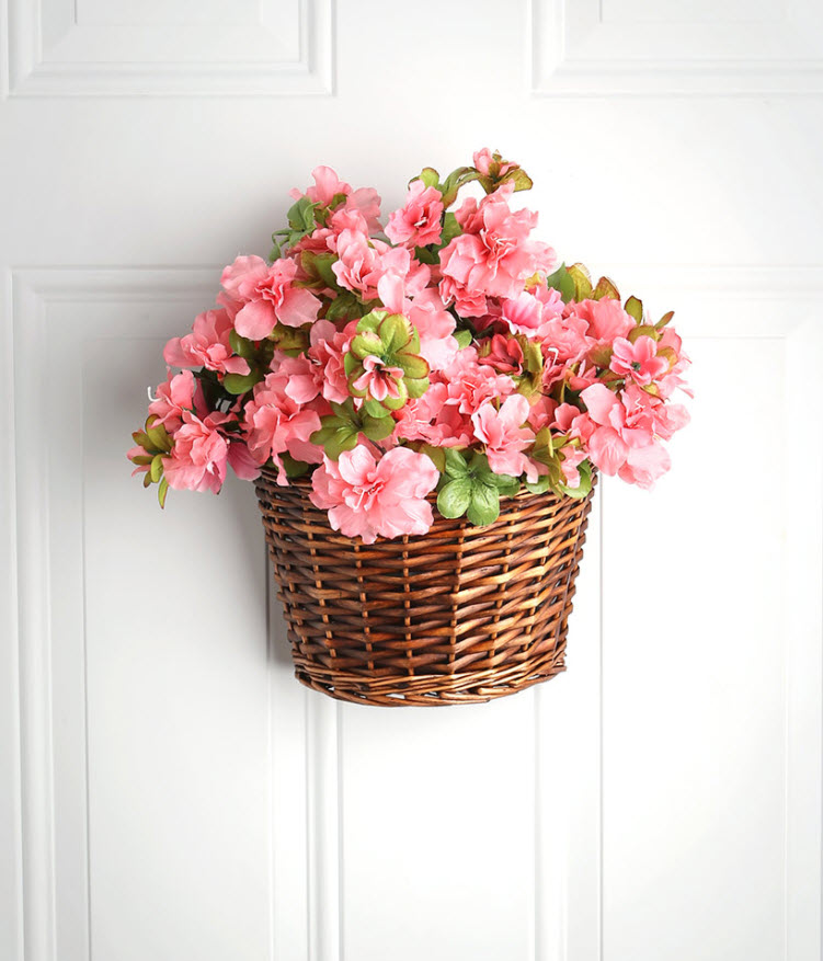 Hanging Wicker Wall Basket