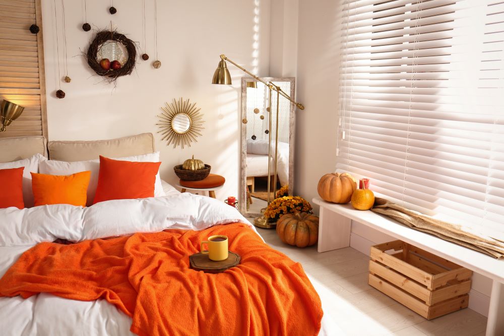fall themed bedroom