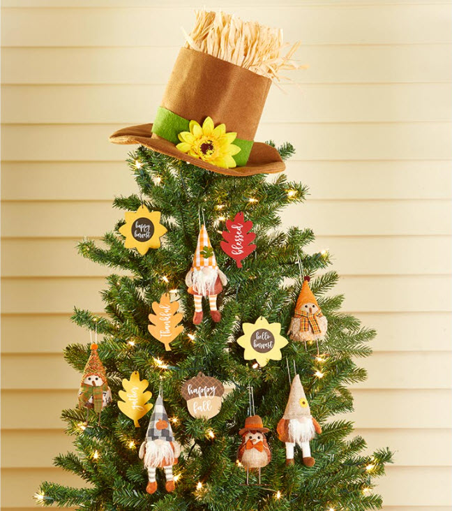 Harvest Holiday Tree Decorations