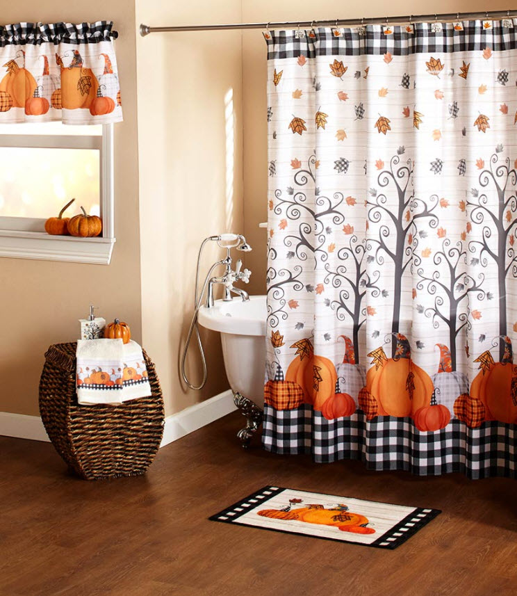 Fall bathroom sets