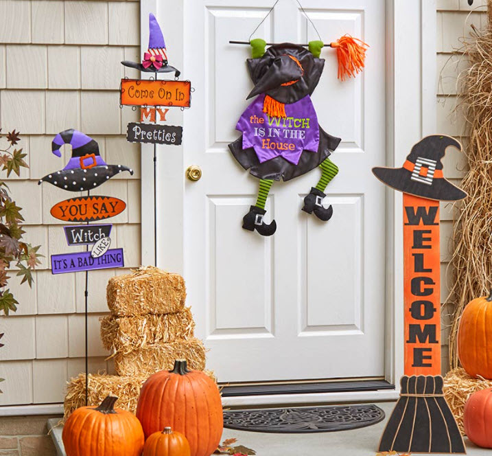 Welcoming Witch Decor