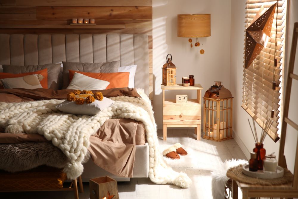 fall bedroom