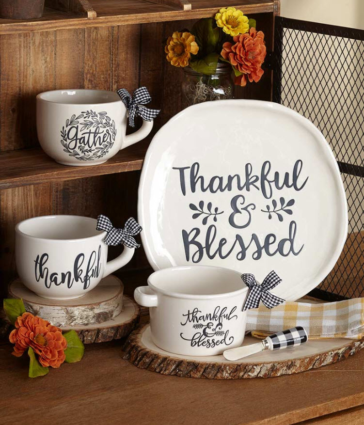 Thankful and Blessed Tabletop Collection