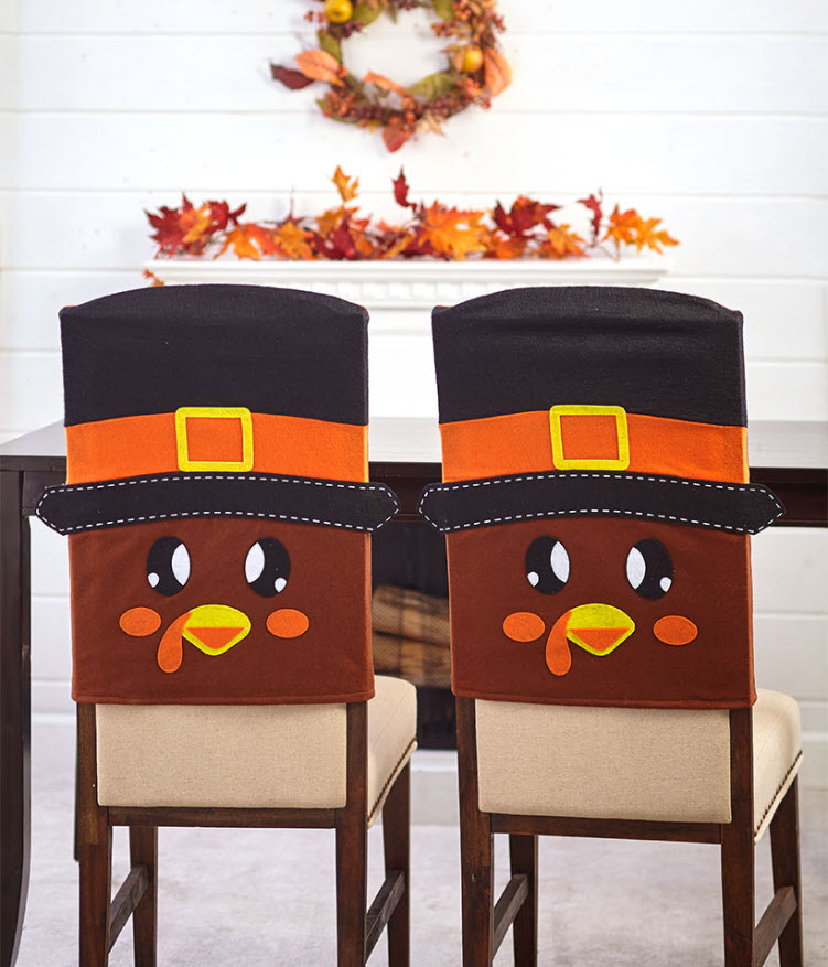 Sets of 2 Holiday Dining Chair Covers