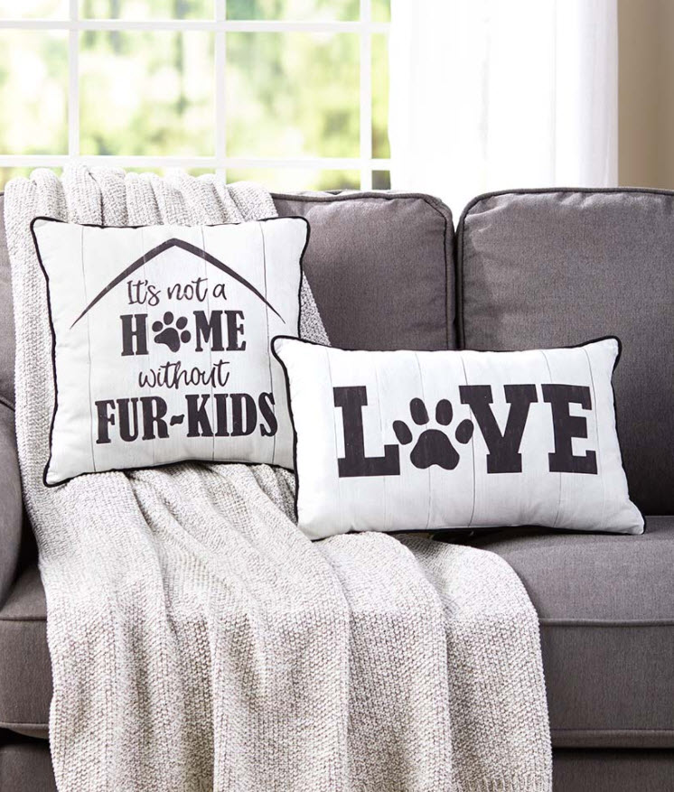 Pet Lover Accent Pillows