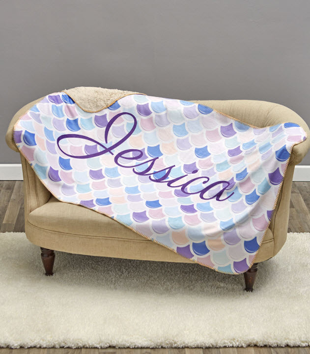 Personalized Sherpa Throws