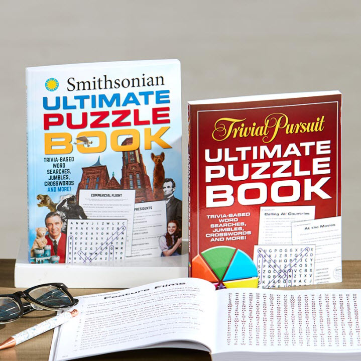 320-Page Ultimate Puzzle Books