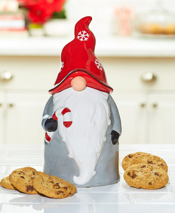 Ceramic Gnome Cookie Jar