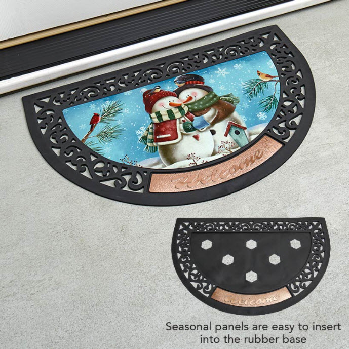 Interchangeable Seasonal Doormat