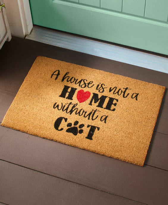 Cat Lover Coir Doormats