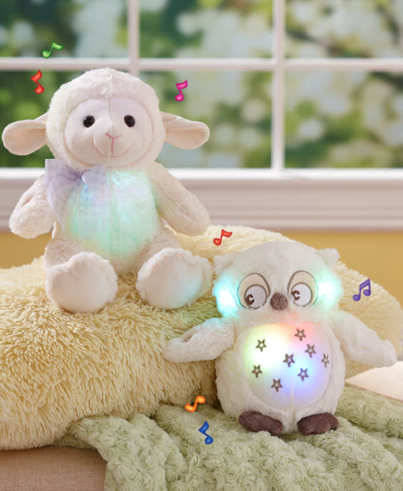 Musical Color-Changing Lullaby Plush